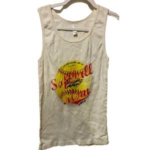 Softball Mom Tank Top Shirt